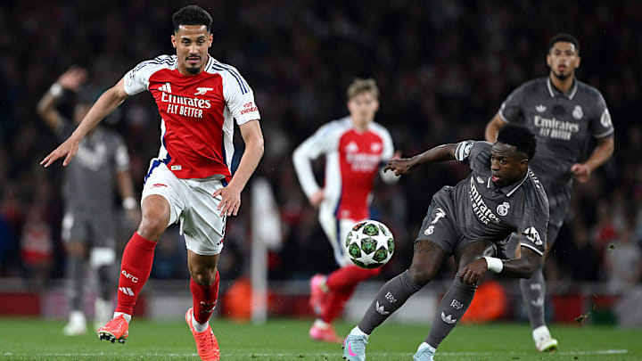 William Saliba, Vinicius Junior