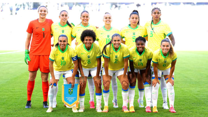 Nigeria v Brazil: Women's Football - Olympic Games Paris 2024: Day -1