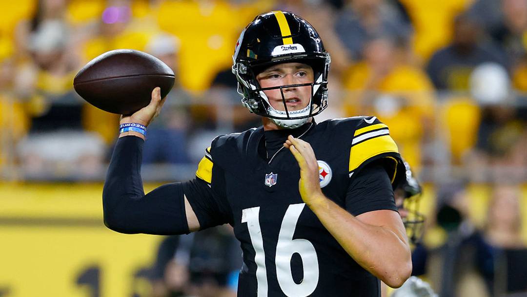 El QB novato Drew Allar tuvo una buena actuación con los Steelers. El QB novato Drew Allar tuvo una buena actuación con los Steelers.
