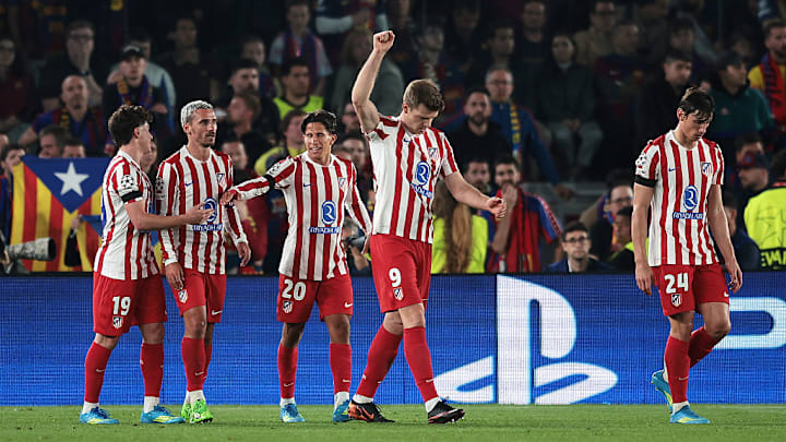 El Atlético de Madrid sorprendió al Barcelona en su casa.