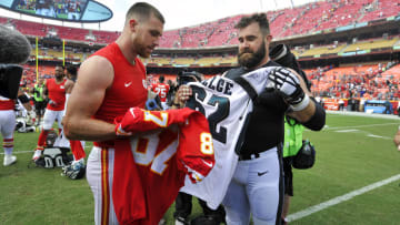 The odds for a potential Kansas City Chiefs vs Philadelphia Eagles Super Bowl 57 matchup have been released. 