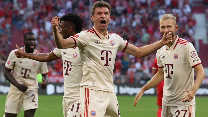 Kingsley Coman, Konrad Laimer, Thomas Müller