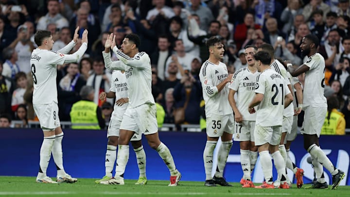 Antonio Rudiger, Brahim Diaz, Federico Valverde, Fran Garcia
