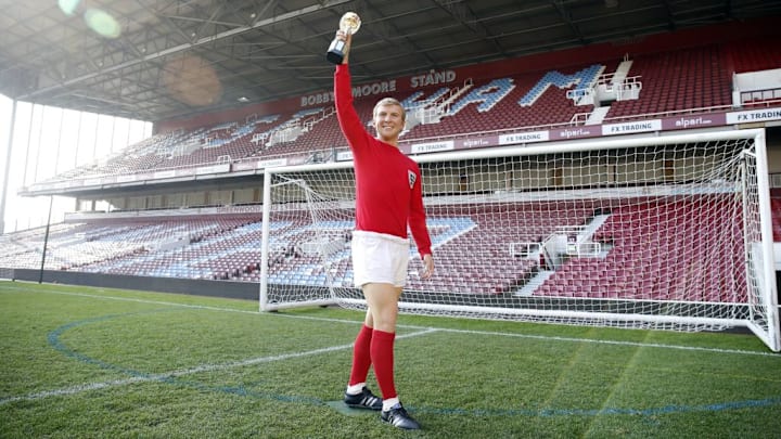 Bobby Moore Waxwork Unveiling - May 19, 2014
