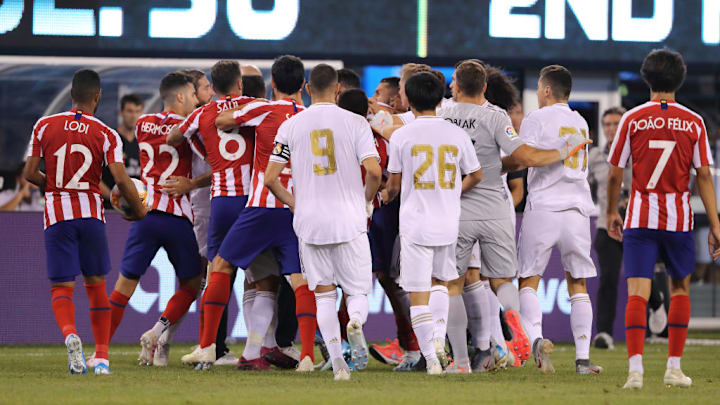 Conflicts have a history of taking center stage in Madrid derbies,