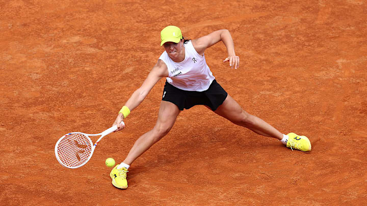 Iga Swiatek fue ganadora en Roma en tres ocasiones (2021, 2022 y 2024). Hoy quedó eliminada en tercera ronda.