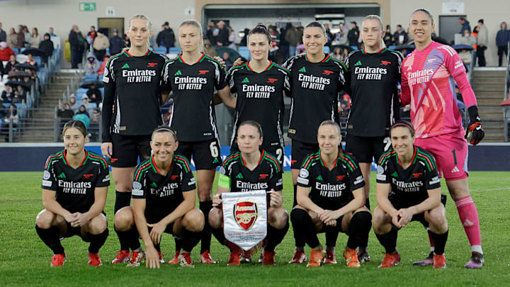 Alessia Russo, Beth Mead, Emily Fox, Katie Mccabe