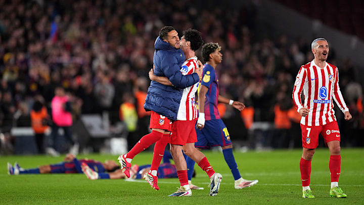 El Atlético de Madrid sufrió, pero avanzó a la Final de la Copa del Rey.