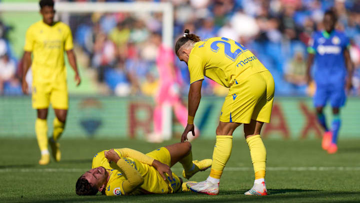 Victor Chust se lesionó ante el Getafe