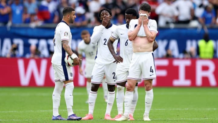 Kyle Walker, Kobbie Mainoo, Marc Guehi, Declan Rice