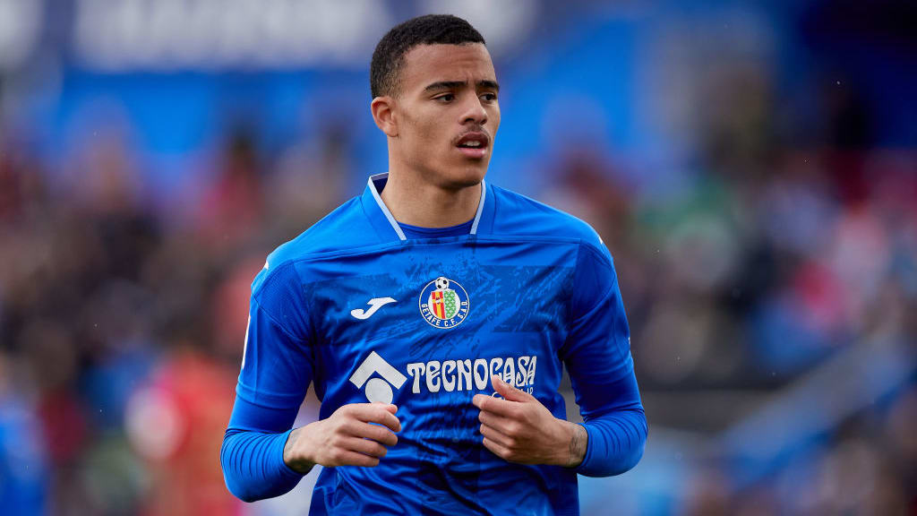 Mason Greenwood currently on loan at Getafe from Manchester United