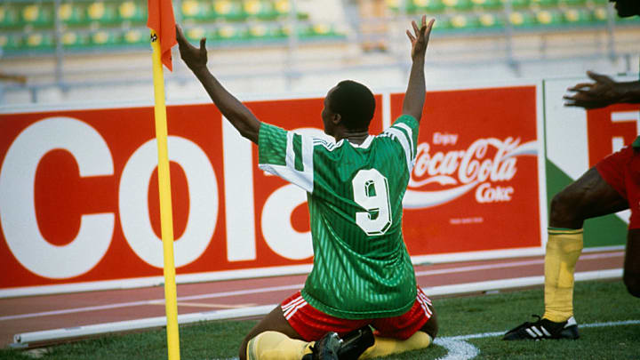 Cameroon Soccer Player Roger Milla