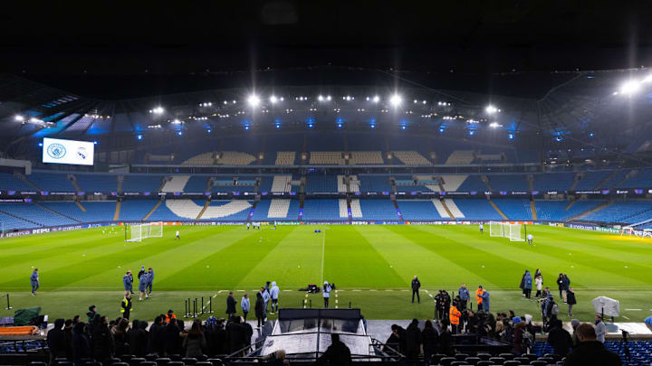 Real Madrid C.F. Training And Press Conference - UEFA Champions League 2024/25 League Knockout Play-off First Leg