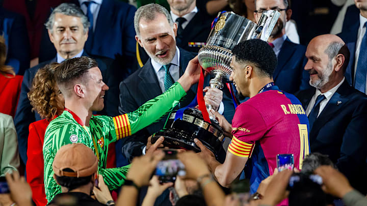 King Felipe Vi, Marc Andre Ter Stegen, Ronald Araujo