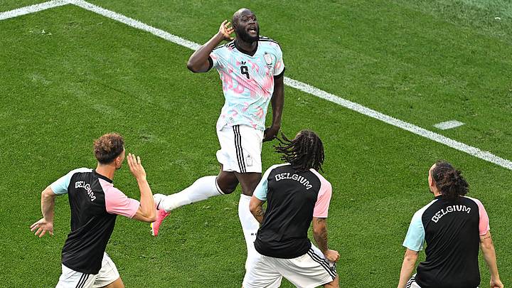 Romelu Lukaku celebra su gol, el cuarto contra Estados Unidos el lunes pasado en Seattle. Romelu Lukaku celebra su gol, el cuarto contra Estados Unidos el lunes pasado en Seattle.