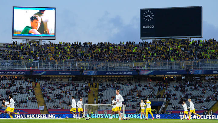 FC Barcelona v Borussia Dortmund - UEFA Champions League 2024/25 Quarter Final First Leg