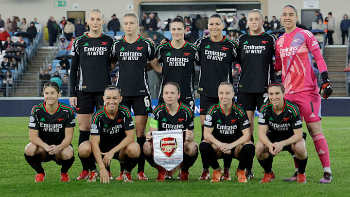 Alessia Russo, Beth Mead, Emily Fox, Katie Mccabe