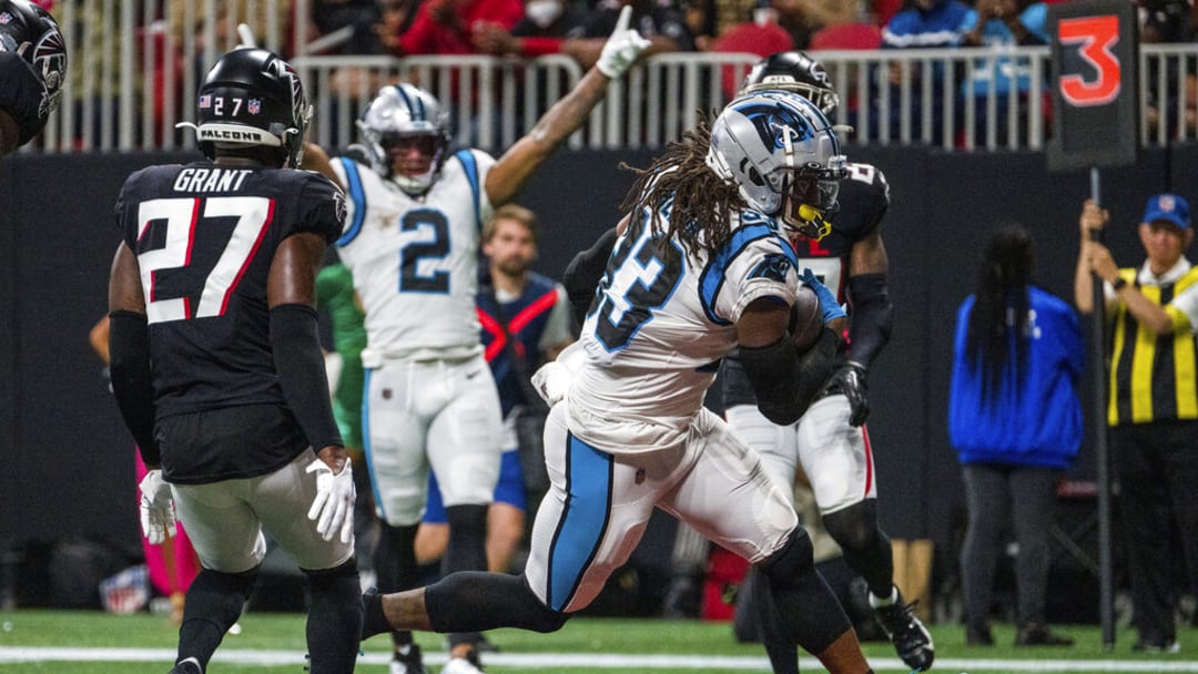 3 Best Prop Bets for Falcons vs Panthers Thursday Night Football Week 10 (Foreman Finds Paydirt in NFC South Tilt)