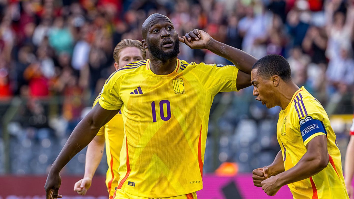 Lukaku, baja con Bélgica para amistosos ante México y Estados Unidos