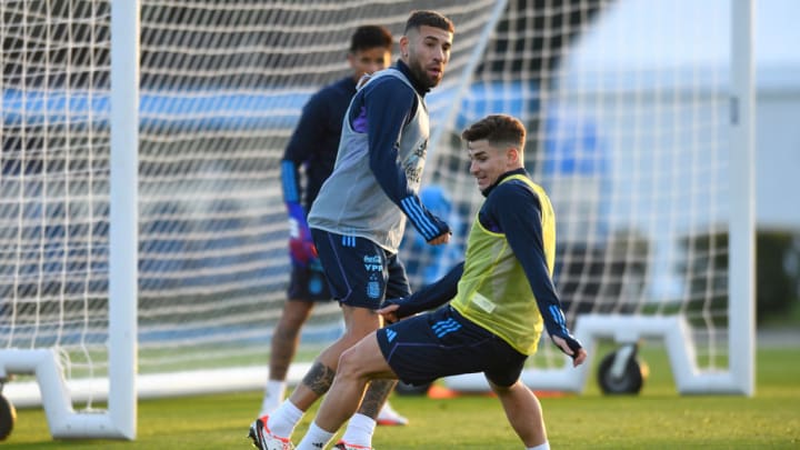 Julian Alvarez, Nicolas Otamendi