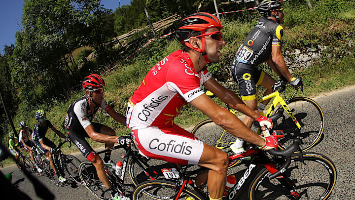 El equipo francés Cofidis pudo recuperar sus bicicletas.