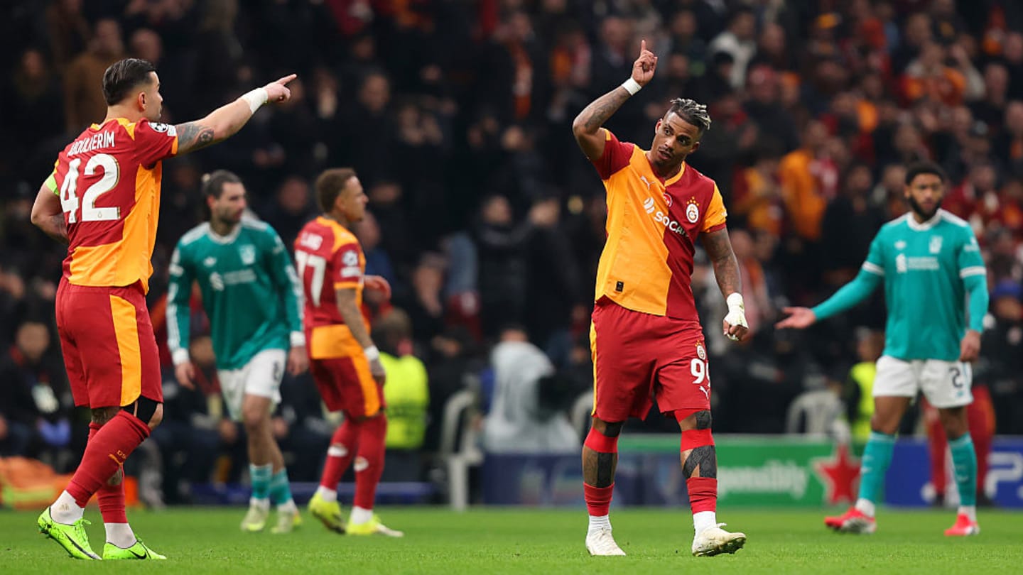 Champions League | Resultados Ida Octavos de Final: Galatasaray le pega al Liverpool