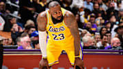 Anthony Davis couldn't figure out why LeBron James didn't get called for a technical foul. 