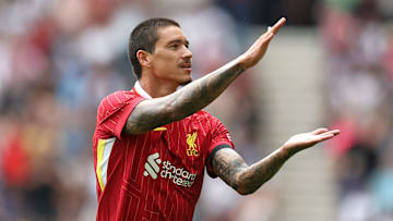 Darwin Núñez, delantero uruguayo del Liverpool.