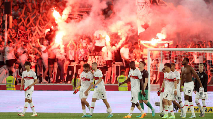 VfB Stuttgart v Hamburger SV - Bundesliga Playoffs First Leg