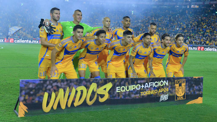 Tigres UANL v Atletico San Luis - Playoffs Torneo Apertura 2024 Liga MX