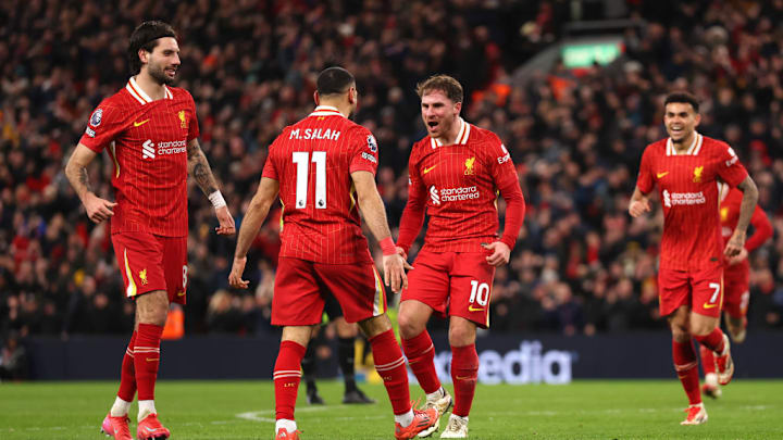 Alexis Mac Allister, Mohamed Salah