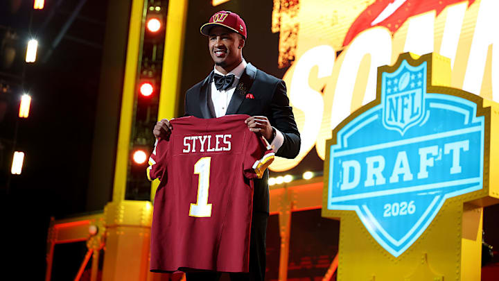 Sonny Styles, hijo del exdefensa de la NFL Lorenzo Styles, fue seleccionado por los Commanders en el Draft de 2026.