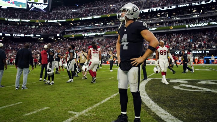 The Raiders' Super Bowl odds tanked after their Week 2 collapse against the Cardinals.