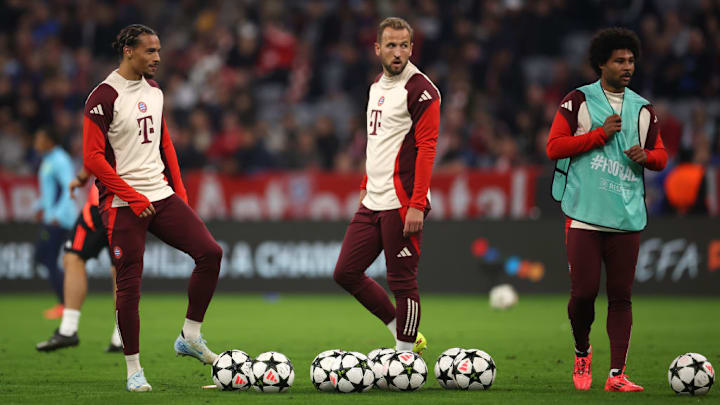 Leroy Sane, Harry Kane, Serge Gnabry