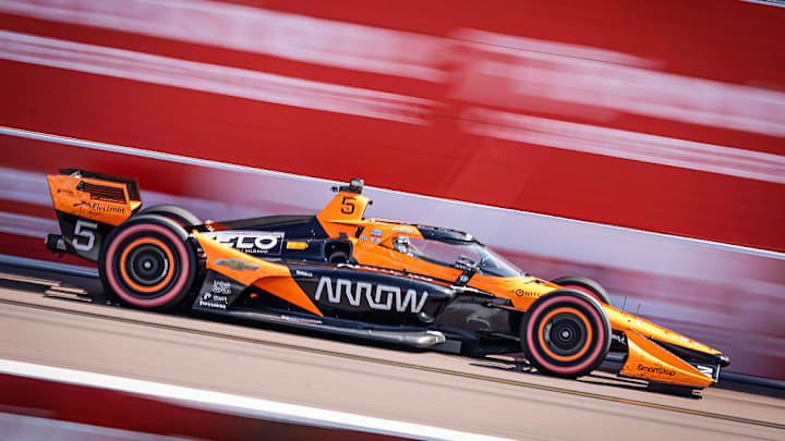 Pato O'Ward culminó en la carta posición de las 250 Millas de Phoenix.