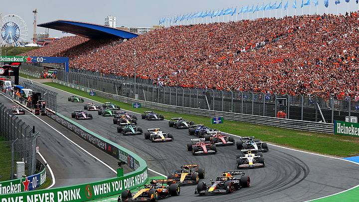 Max Verstappen buscará una última celebración ante la marea naranja de Zandvoort Max Verstappen buscará una última celebración ante la marea naranja de Zandvoort