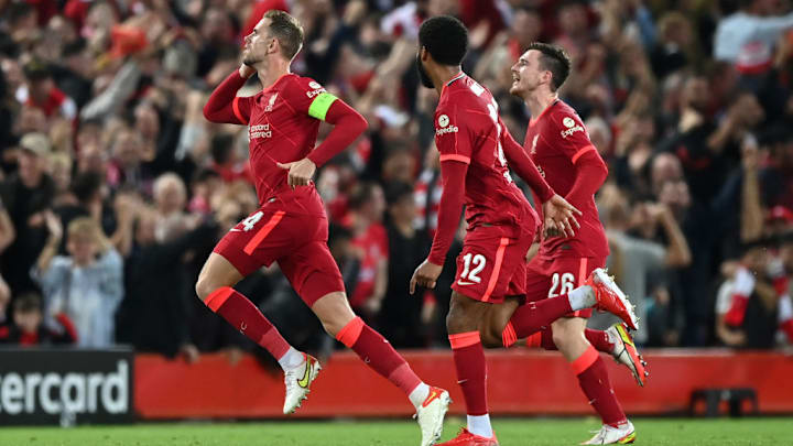 Jordan Henderson, Joe Gomez, Andrew Robertson