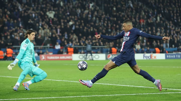 Yann Sommer, Kylian Mbappe