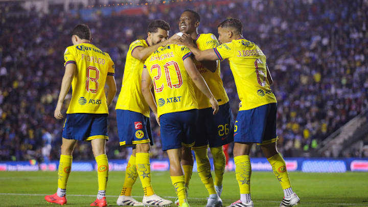 Henry Martin, Richard Sanchez, Cristian Borja, Alvaro Fidalgo, Jonathan Dos Santos