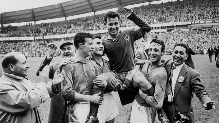 FOOTBALL-WORLD CUP-1958-FRANCE-WEST GERMANY-JUST FONTAINE