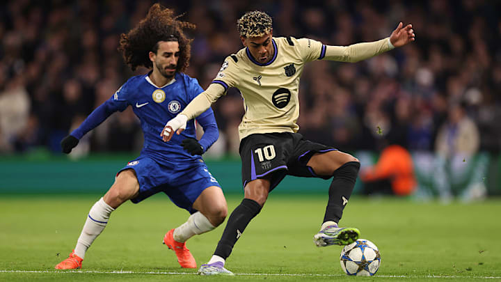 Lamine Yamal, Marc Cucurella