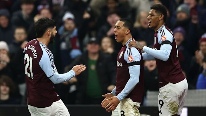 Youri Tielemans, Marco Asensio, Marcus Rashford