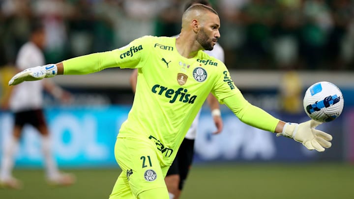 Weverton, goleiro do Palmeiras