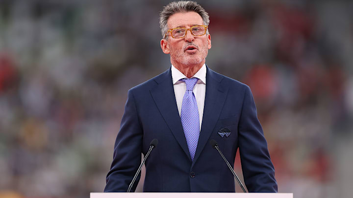 Sebastian Coe, presidente de la Federación Internacional de Atletismo.