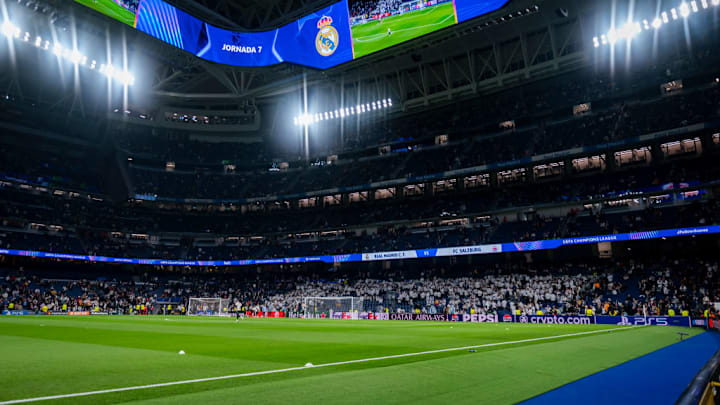 Real Madrid C.F. v FC Salzburg - UEFA Champions League 2024/25 League Phase MD7