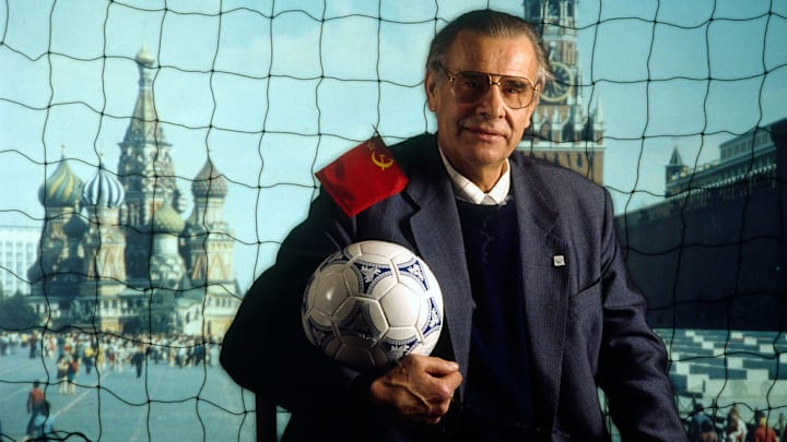 Russian Soviet Soccer Legend Lev Yashin
