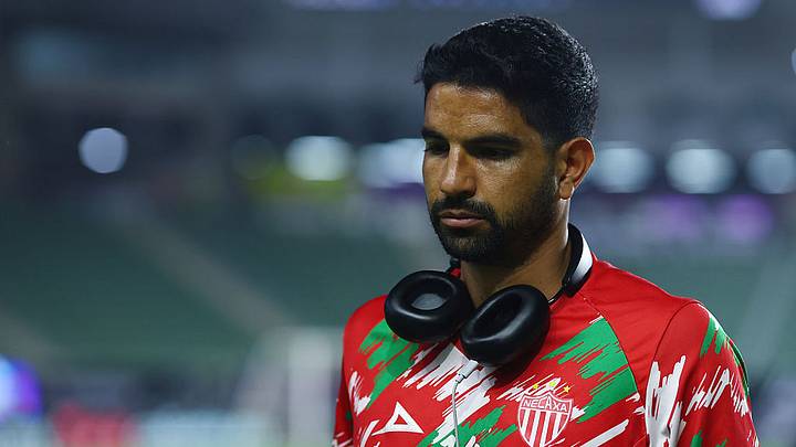 Diego de Buen, cuando jugaba para el Necaxa en el Apertura 2025 de la Liga MX Diego de Buen, cuando jugaba para el Necaxa en el Apertura 2025 de la Liga MX
