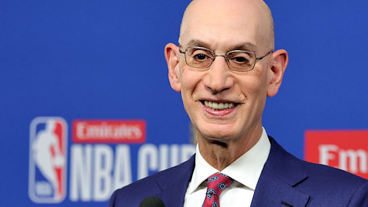 El comisionado de la NBA, Adam Silver.