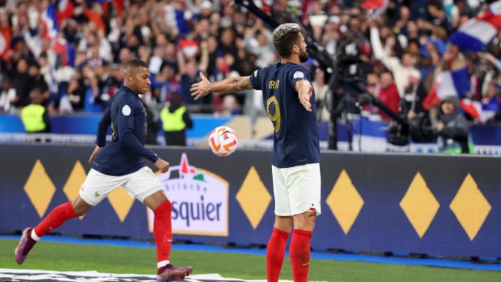 Olivier Giroud, Kylian Mbappe