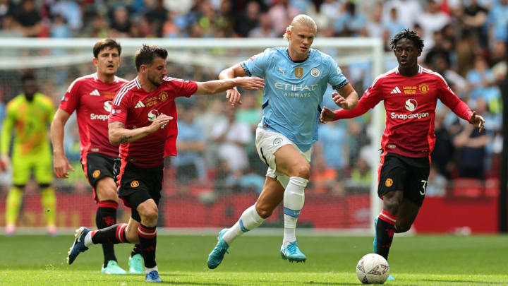 Erling Haaland, Mason Mount, Kobbie Mainoo